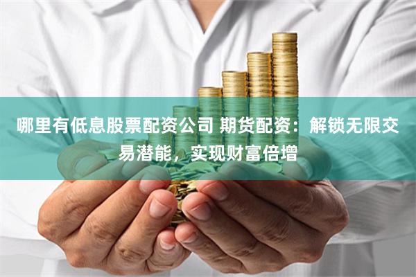 哪里有低息股票配资公司 期货配资：解锁无限交易潜能，实现财富倍增